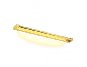 Настенный светодиодный светильник TWIST 90 gold
